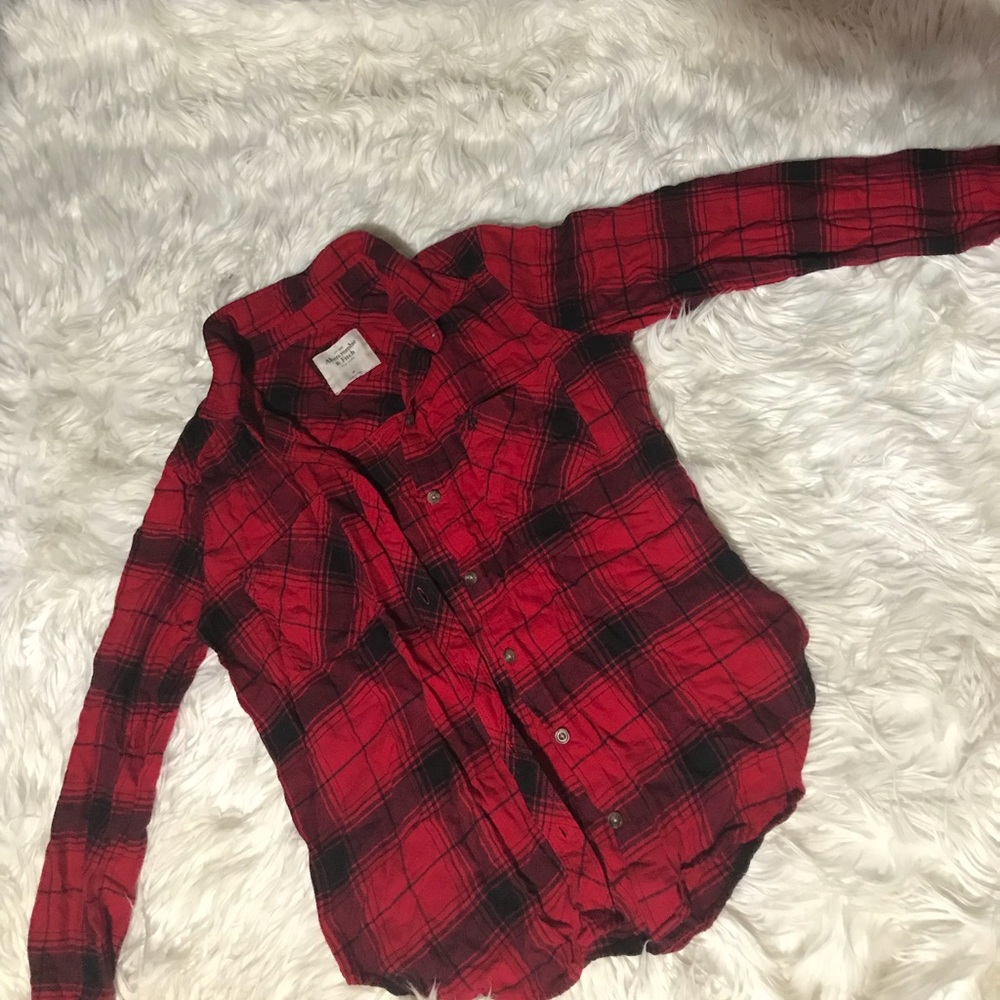 Plaid flannel shirt